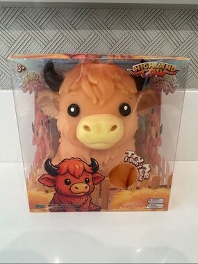Squishy Highland Cow Toy